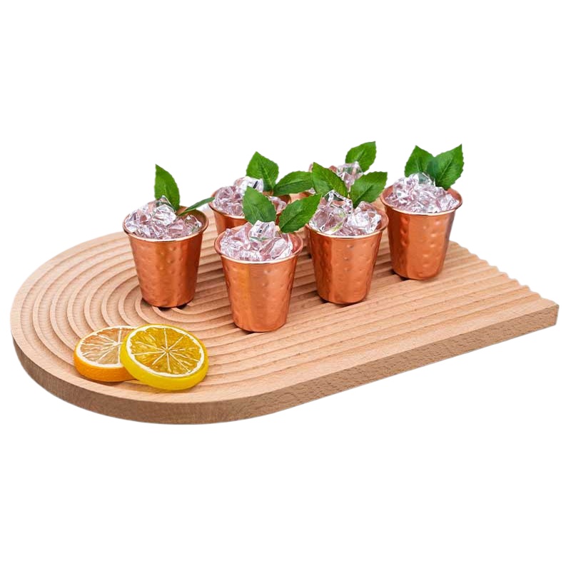 Copper Cocktail Mug - Hammered Pure Copper Shot Glass 60ml