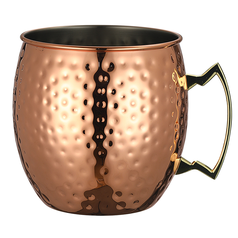 Copper Cocktail Mug - Giant Hammered Moscow Mule Mug, Mega