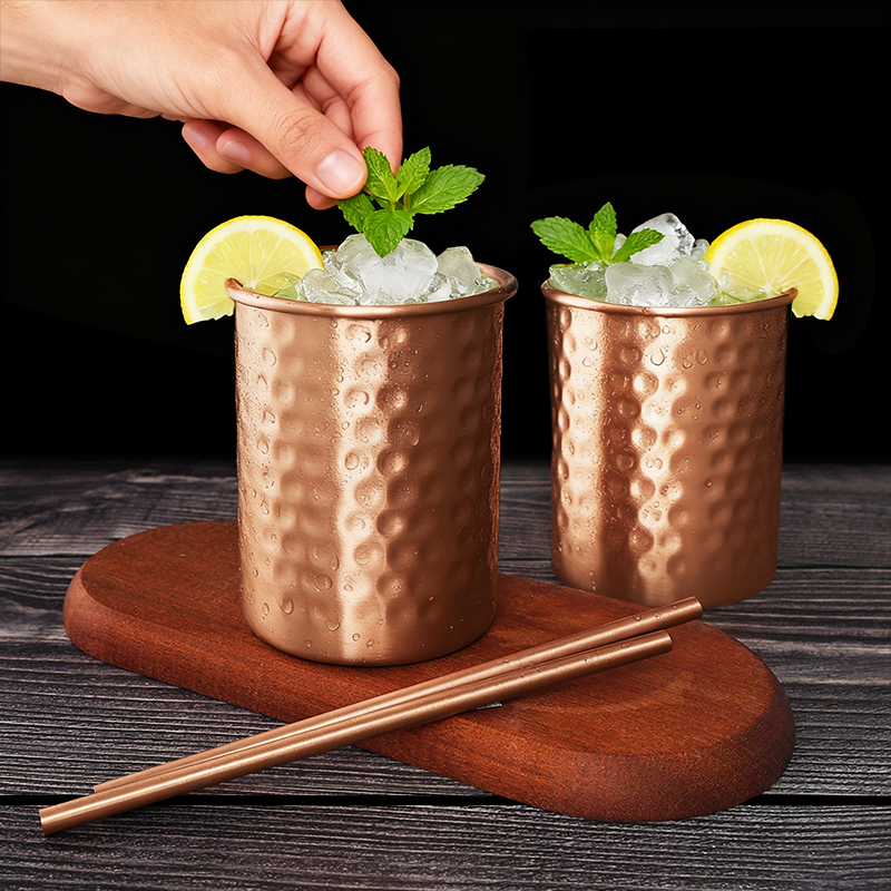 100% 400ml Copper Moscow Mule  - Copper Cocktail Mug 리뷰 및 가격