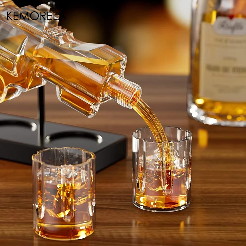 KEMORELA Revolver Glass Decant - Glass Decanter Whiskey 리뷰 및 가격
