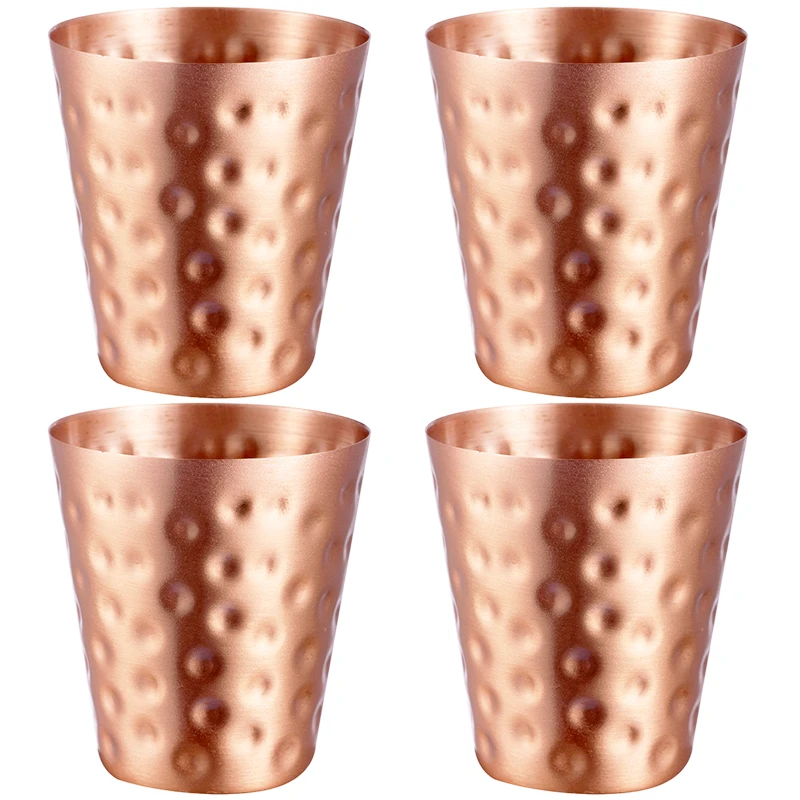 4Pcs New 100% Copper Cups Pure - Copper Cocktail Mug 리뷰 및 가격