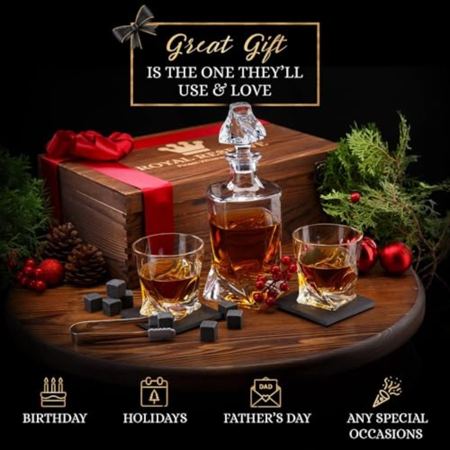 Whiskey Decanter Set by Whiske - Glass Decanter Whiskey 리뷰 및 가격