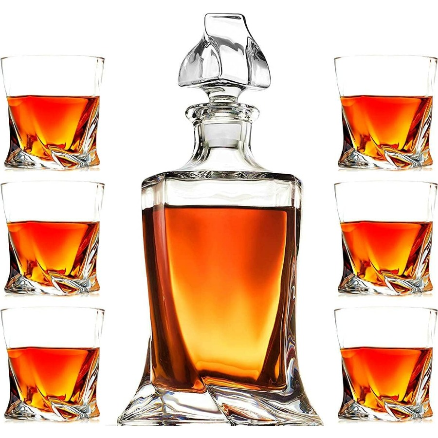 LeadFree Crystal Glass Whiskey - Glass Decanter Whiskey 리뷰 및 가격