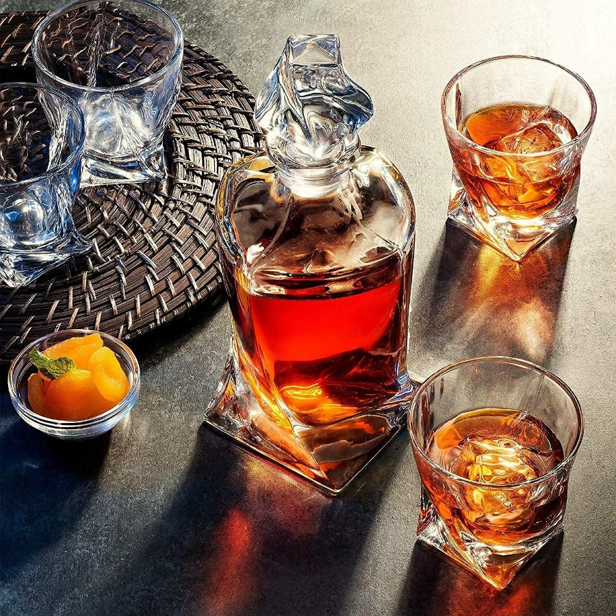 LeadFree Crystal Glass Whiskey - Glass Decanter Whiskey 리뷰 및 가격