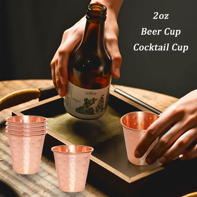 Set of 4/6 Copper Plating Beer - Copper Cocktail Mug 리뷰 및 가격