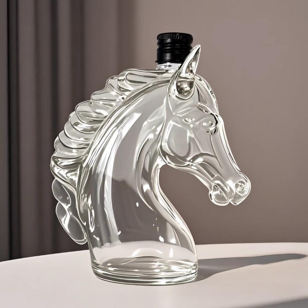 Whiskey Bottle Engraved Horse  - Glass Decanter Whiskey 리뷰 및 가격