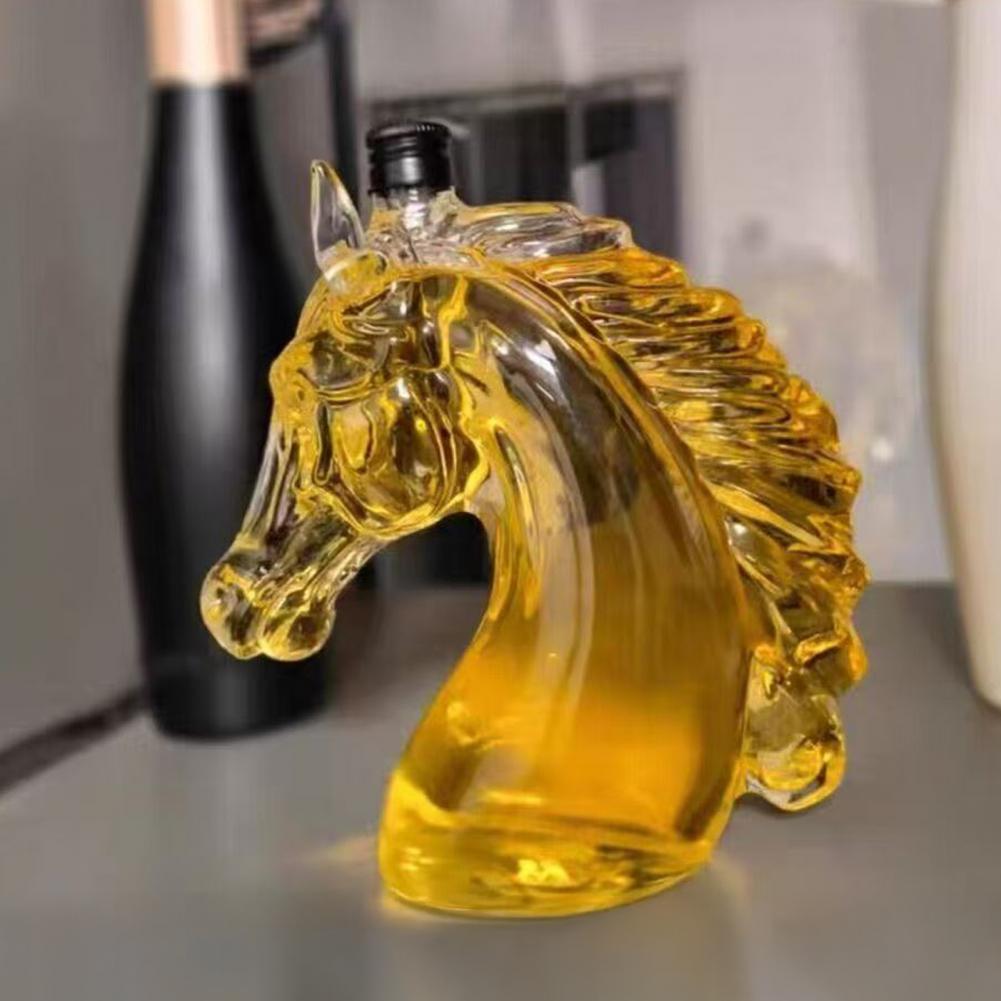 Whiskey Bottle Engraved Horse  - Glass Decanter Whiskey 리뷰 및 가격