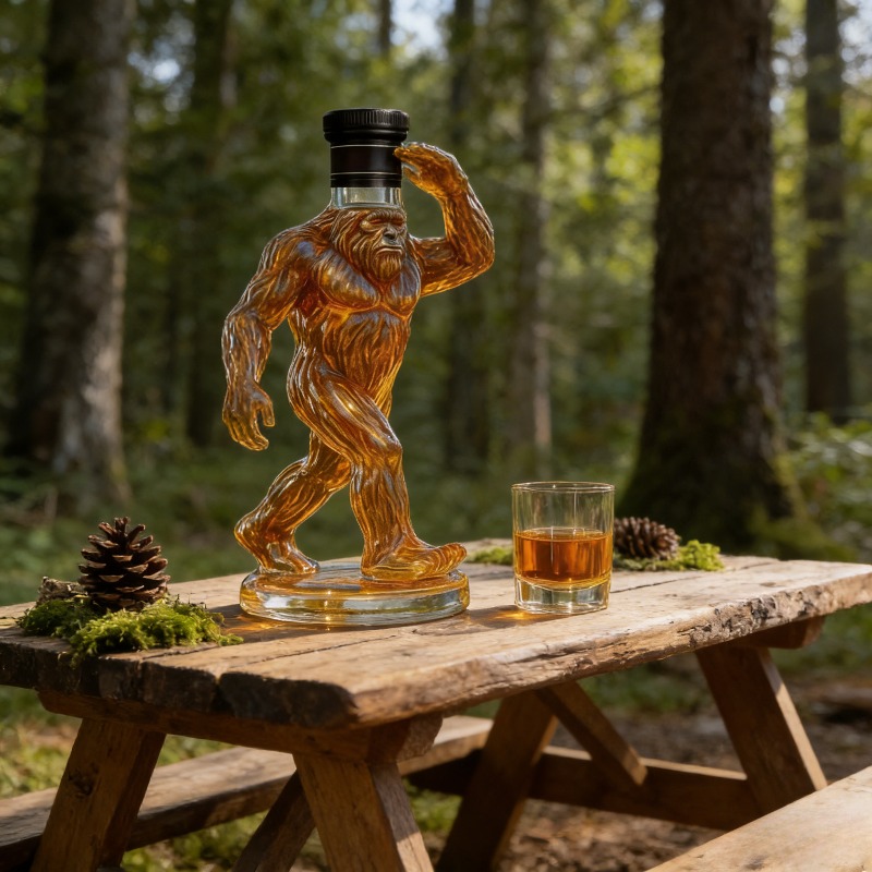 Funny Bigfoot Crown Whiskey De - Glass Decanter Whiskey 리뷰 및 가격