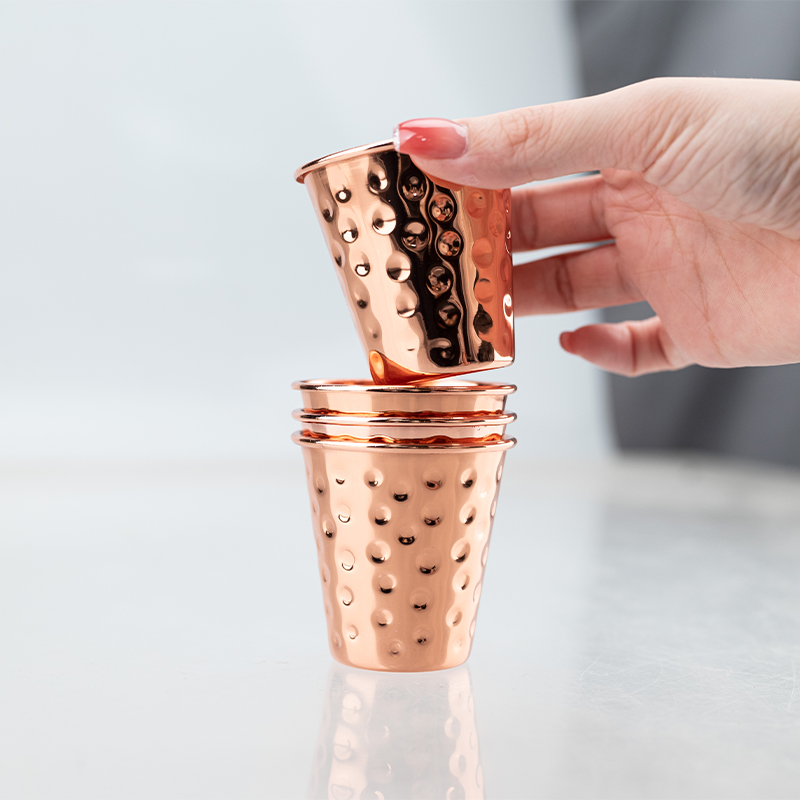 Hammered Copper Shot Glass 60m - Copper Cocktail Mug 리뷰 및 가격
