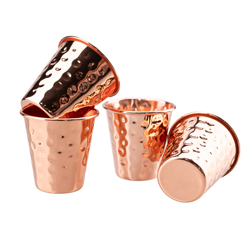 Hammered Copper Shot Glass 60m - Copper Cocktail Mug 리뷰 및 가격