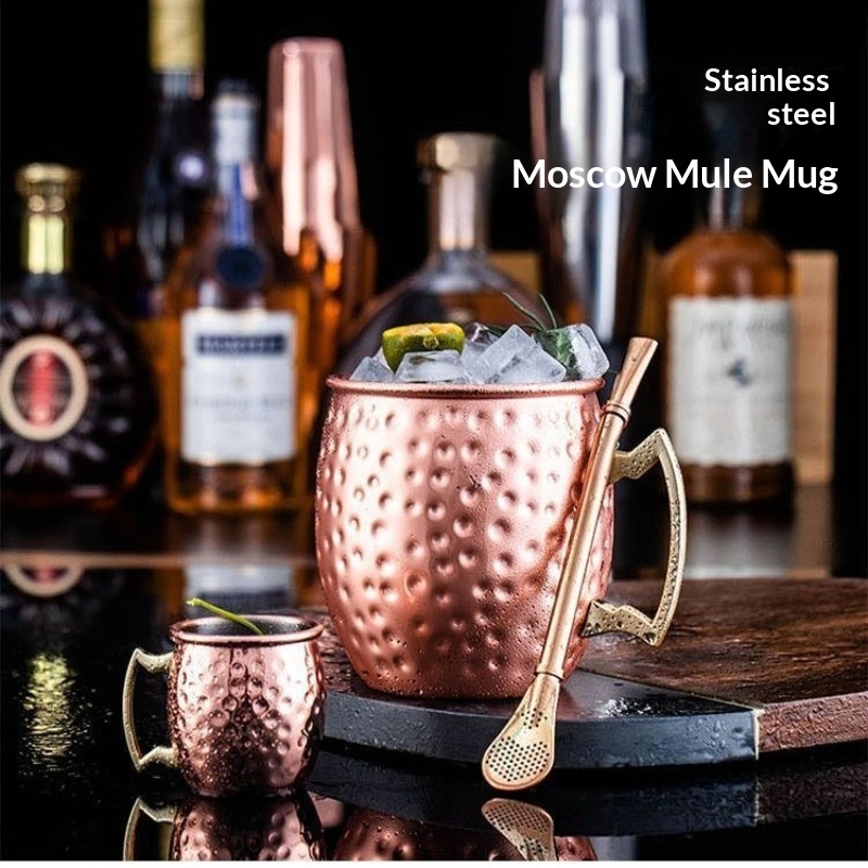 530ml Cocktail Wine Cup Moscow - Copper Cocktail Mug 리뷰 및 가격