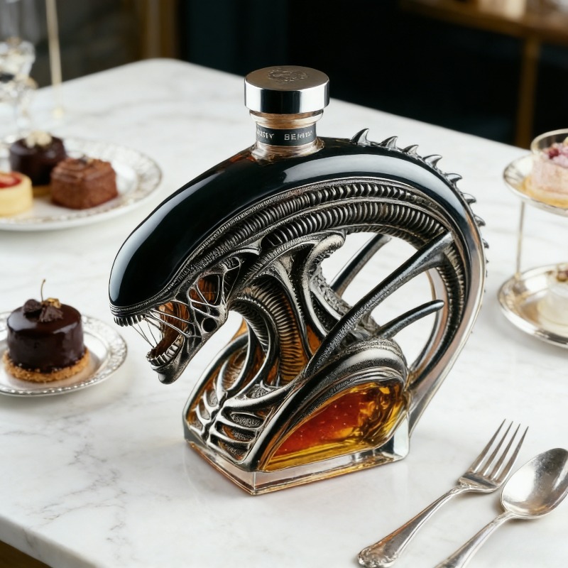 Alien Xenomorph Shaped Whiskey - Glass Decanter Whiskey 리뷰 및 가격