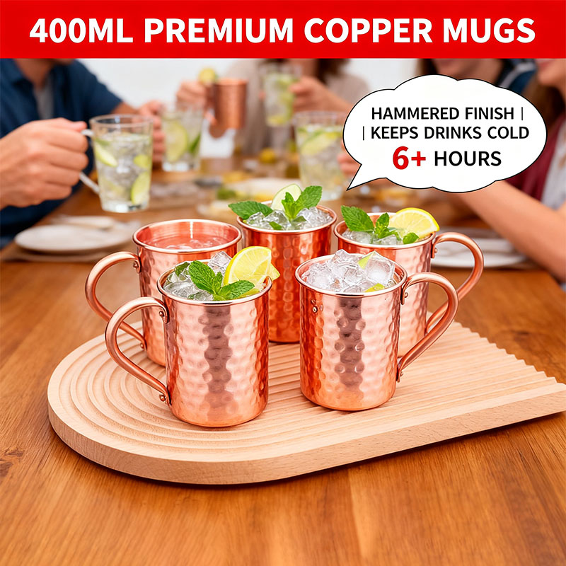 New 100% Copper Cups Pure Soli - Copper Cocktail Mug 리뷰 및 가격