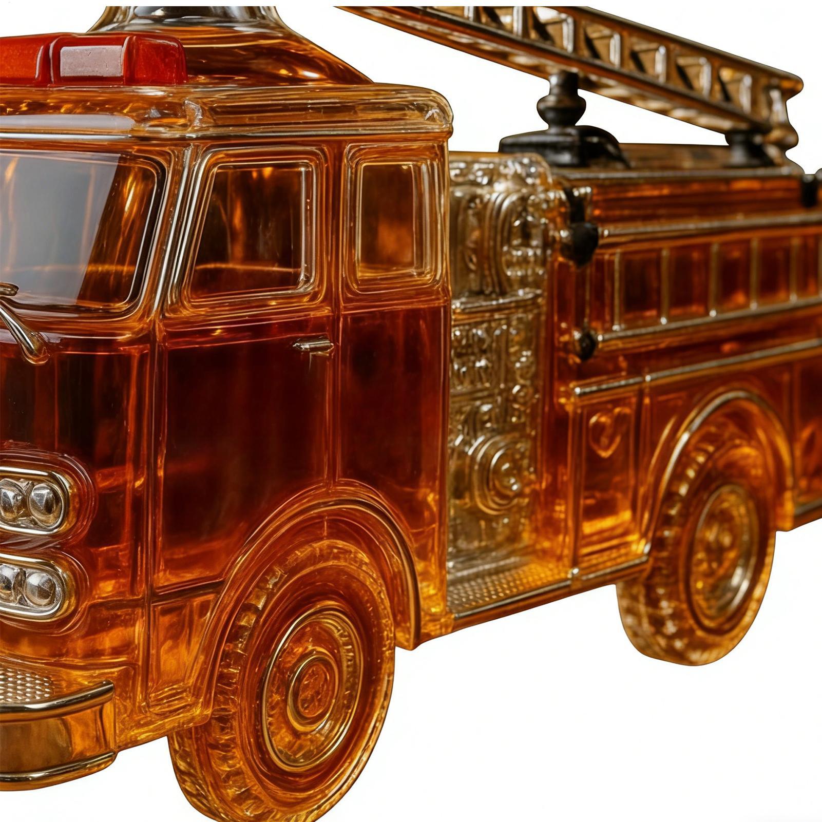 Whiskey Bottle 300ml Fire Truc - Glass Decanter Whiskey 리뷰 및 가격