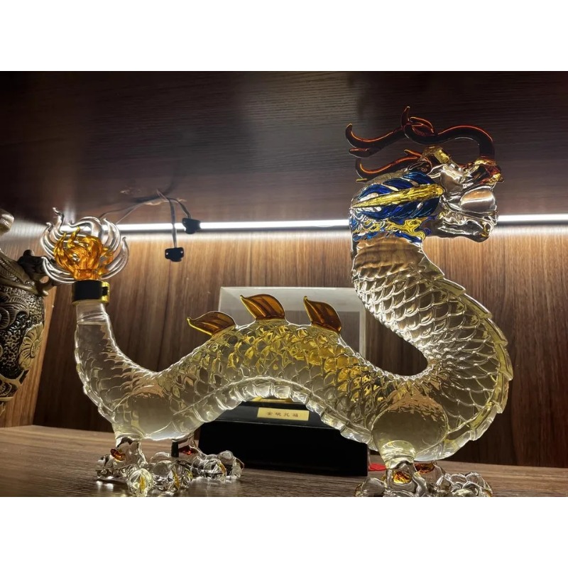 Dragon shaped Chinese Zodiac w - Glass Decanter Whiskey 리뷰 및 가격
