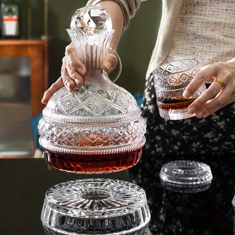 Crystal Wine Decanter Elegant  - Glass Decanter Whiskey 리뷰 및 가격