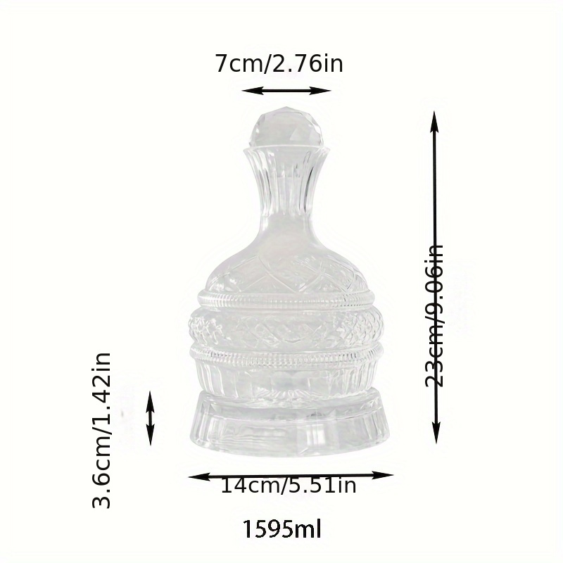 Crystal Wine Decanter Elegant  - Glass Decanter Whiskey 리뷰 및 가격