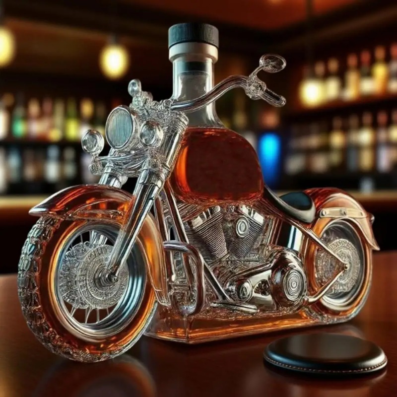 Motorcycle Style Whisky Decant - Glass Decanter Whiskey 리뷰 및 가격