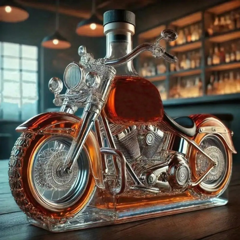 Motorcycle Style Whisky Decant - Glass Decanter Whiskey 리뷰 및 가격