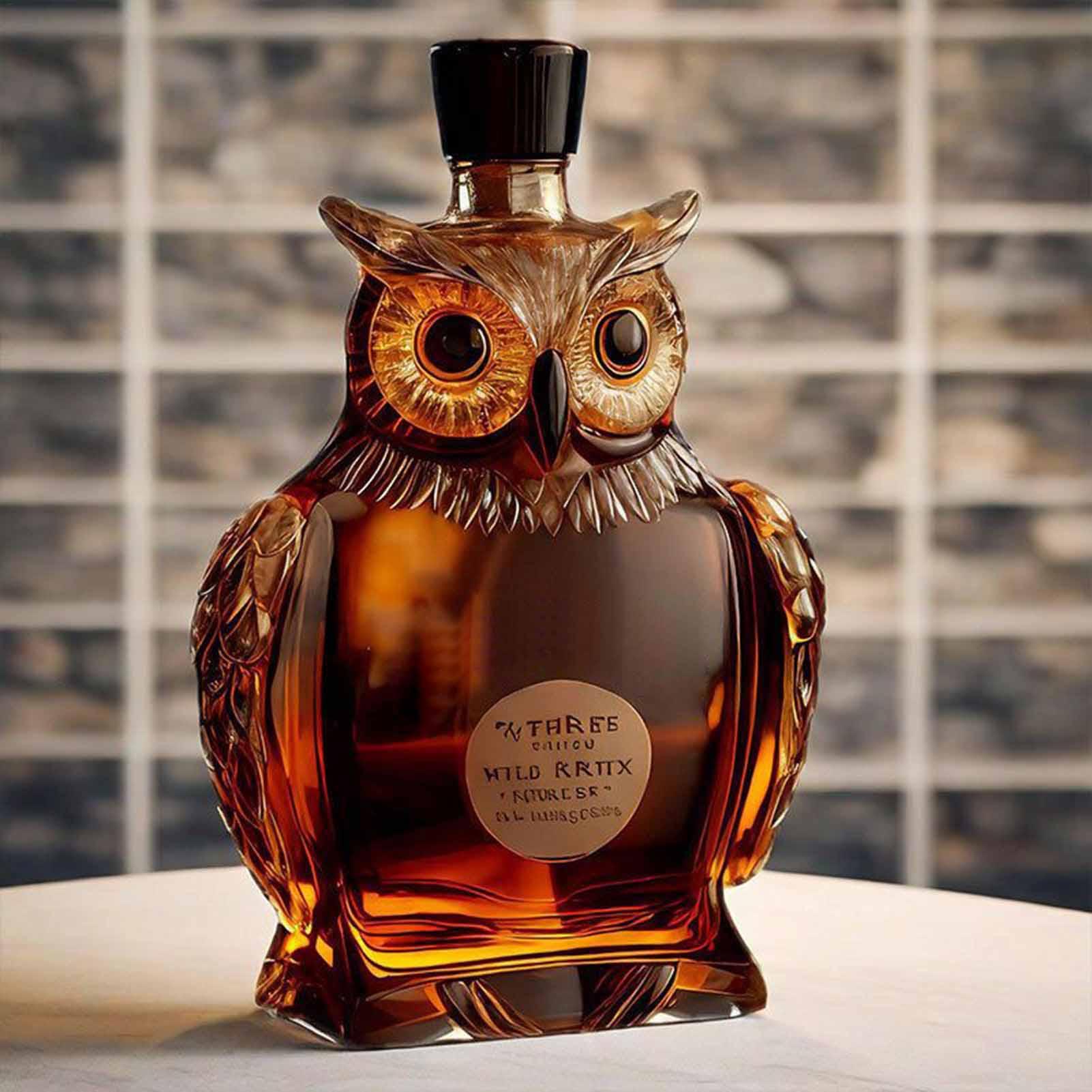 Owl Shape Home Bar Decanter 35 - Glass Decanter Whiskey 리뷰 및 가격