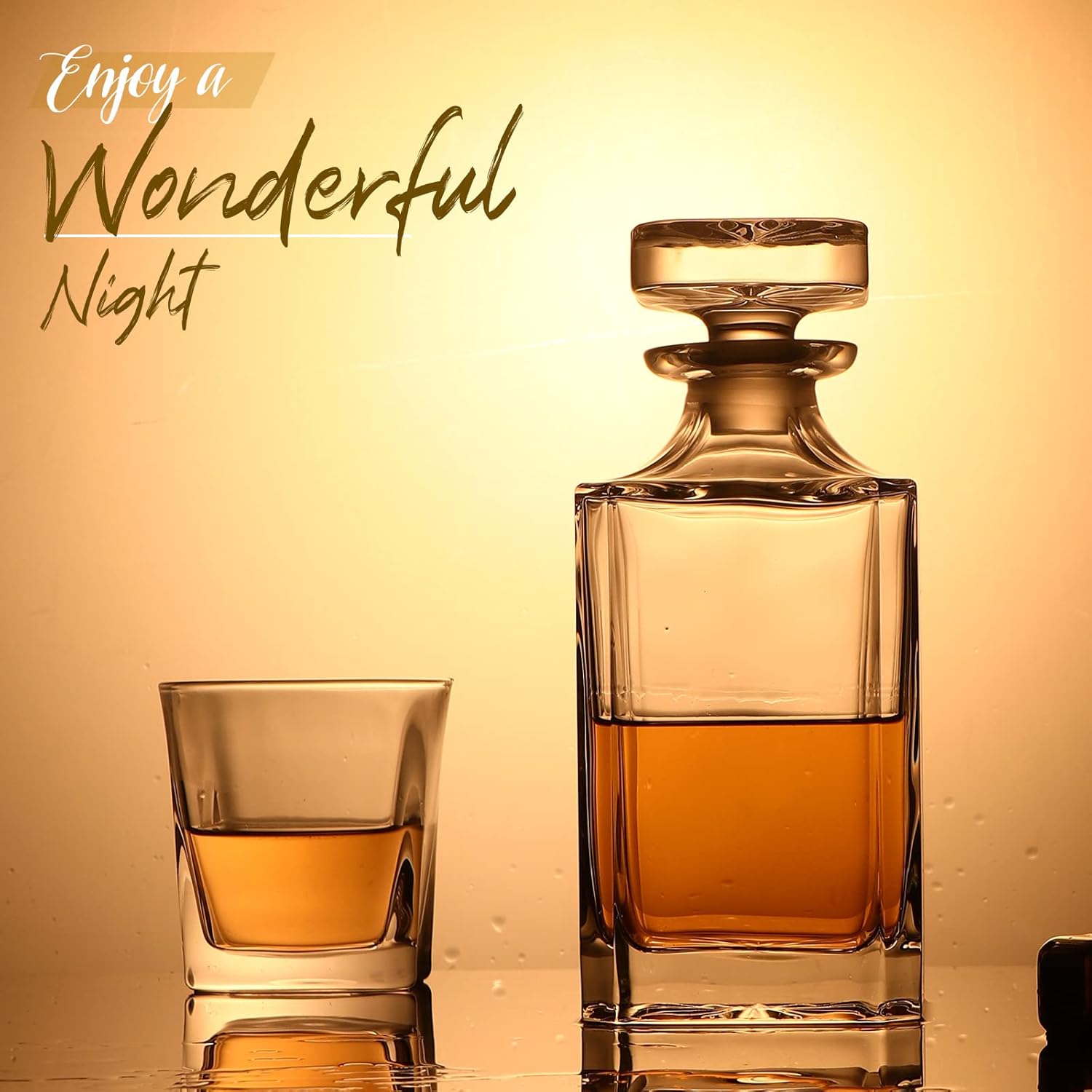 Glass Decanter - Whiskey Decan - Glass Decanter Whiskey 리뷰 및 가격