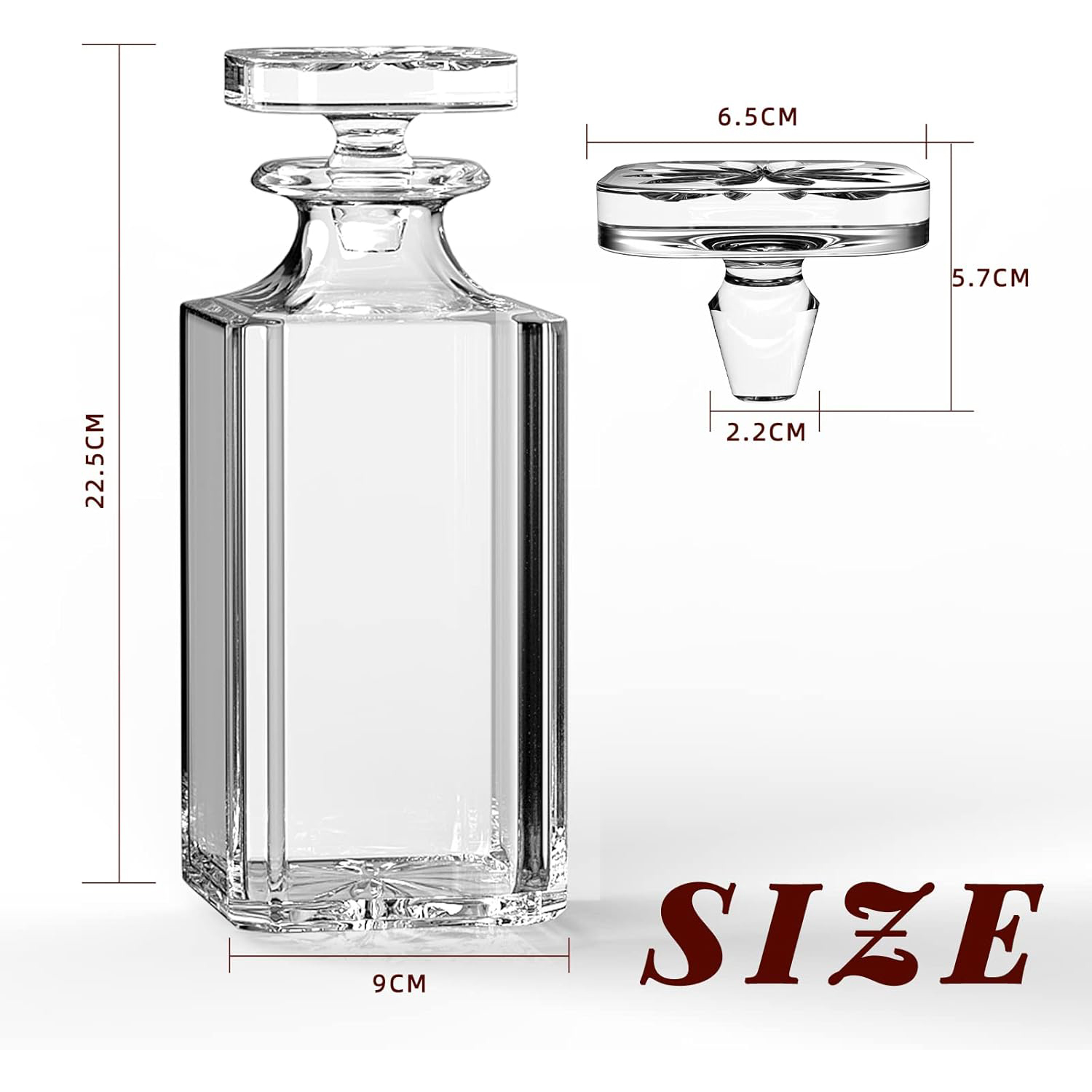 Glass Decanter - Whiskey Decan - Glass Decanter Whiskey 리뷰 및 가격