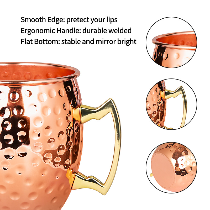 Moscow Mule Stainless Steel Mu - Copper Cocktail Mug 리뷰 및 가격